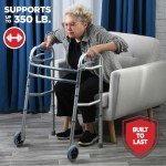 Lightweight Adjustable Walker with Wheels for Seniors