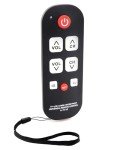 Big Button Waterproof TV Remote for Seniors