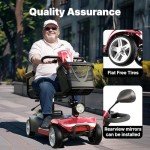 iScooter 4-Wheel Electric Mobility Scooter for Adults