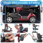 Ecomobi MS02 4-Wheel Electric Mobility Scooter