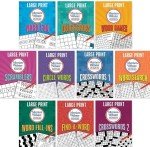 Large Print Merriam-Webster Puzzle Booklet Set