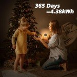 8-Pack Warm White Dusk to Dawn Night Lights