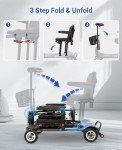 Ultra Lightweight Folding Mobility Scooter for Adults