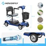 Hoverfly T4 4-Wheel Mobility Scooter for Adults