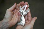 Blessed Angel Thank You Gift Ornament Charm for Caregivers