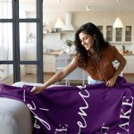 Never Forget Appreciation Blanket for Caregivers,  Choose Your Color