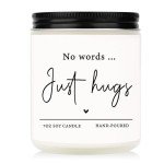 Just Hugs Handmade Lavender Candle Caregiver Gift