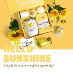 Unique Sunshine Spa Gift Basket Set for Relaxation