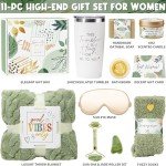 Good Vibes Relaxing Spa Gift Set Basket