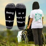 Caregiver Appreciation Socks - Unisex Gift - Pack of 2