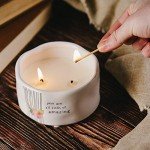 Amazing Double Wick Butterfly Candle with Tranquility Scent