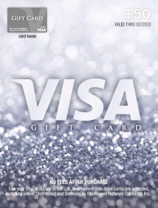 $50 Visa Gift Card with Purchase Fee