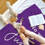 No Words...Just Hugs Cozy Blanket  - Choose Your Color!