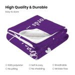 No Words...Just Hugs Cozy Blanket  - Choose Your Color!