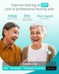 Rechargeable Hearing Amplifiers for Seniors and Adults