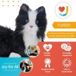 Interactive Black & White Cat Dementia Companion