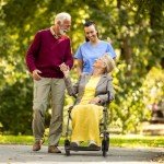Lightweight Foldable Transport Chair for Seniors