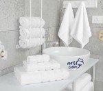 Luxury 6-Piece Cotton Towel Set - White