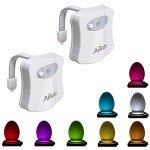 Ailun Motion Sensor Toilet Night Light 2-Pack
