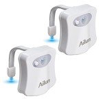 Ailun Motion Sensor Toilet Night Light 2-Pack