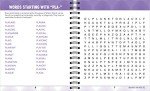 Large Print Word Search Puzzle - Swirls Design