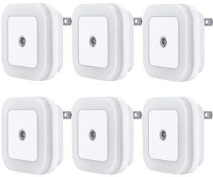 Uigos Smart LED Night Light with Dusk Sensor - 6 Pack