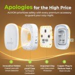 AUVON Motion Sensor LED Night Light - 4 Pack