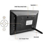 Seniors' 7-Inch Digital Clock with 12 Alarms