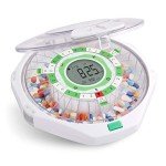 28-Day Automatic Pill Dispenser with LCD Display