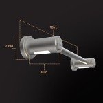 Motion Sensor Toilet Paper Holder with Night Light