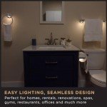 Motion Sensor Toilet Paper Holder with Night Light