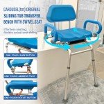 Platinum Health Swivel Seat Shower Transfer Bench