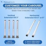 Platinum Health Swivel Seat Shower Transfer Bench