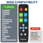 EZclicker Big Button Universal Remote for Seniors