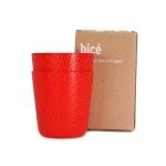 Durable Eco-Friendly Red Drinking Cups - Pack of 3
