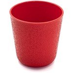Durable Eco-Friendly Red Drinking Cups - Pack of 3