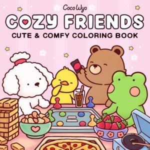 Cozy Friends: Fun Animal Coloring Book for Everyone