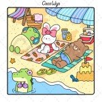 Cozy Friends: Fun Animal Coloring Book for Everyone