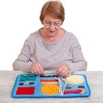 Calming Fidget Blanket for Dementia and Alzheimer's