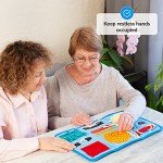 Calming Fidget Blanket for Dementia and Alzheimer's