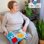 Calming Fidget Blanket for Dementia and Alzheimer's