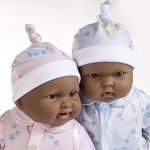 Realistic 13" African American Twin Baby Dolls