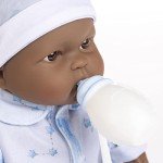 Realistic 13" African American Twin Baby Dolls