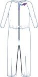 Anti-Strip One Piece Jumpsuit for Dementia and Alzheimer's Patients