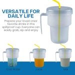 Kennedy Spillproof Cups - Use with Any Straw - Set of 3