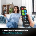EZclicker Big Button Universal Remote for Seniors