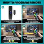 EZclicker Big Button Universal Remote for Seniors