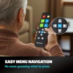 EZclicker Big Button Universal Remote for Seniors