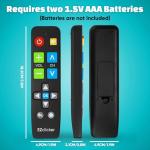 EZclicker Big Button Universal Remote for Seniors