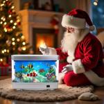 Moving Fish Sensory Aquarium Lamp Dementia Support